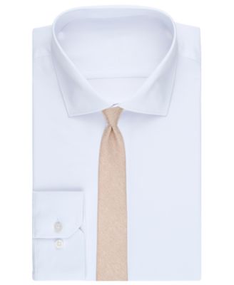 Men's Melange Chevron Solid Tie