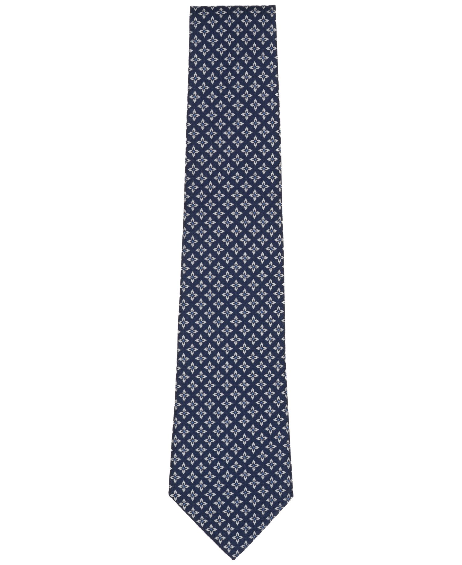 Brooks Brothers Men's Classic Circle Florette Pattern Tie