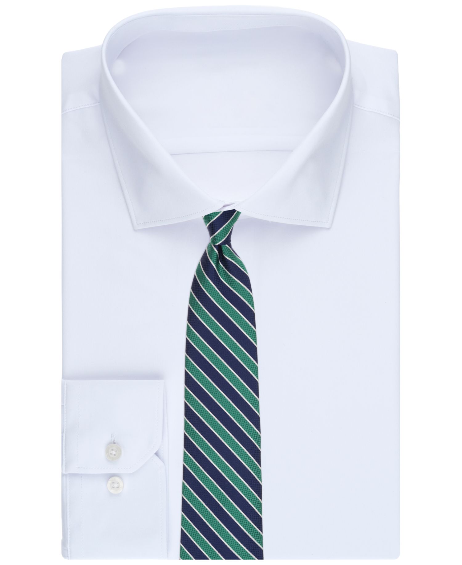 Brooks Brothers Men's Classic Textured Bold Stripe Pattern Tie
