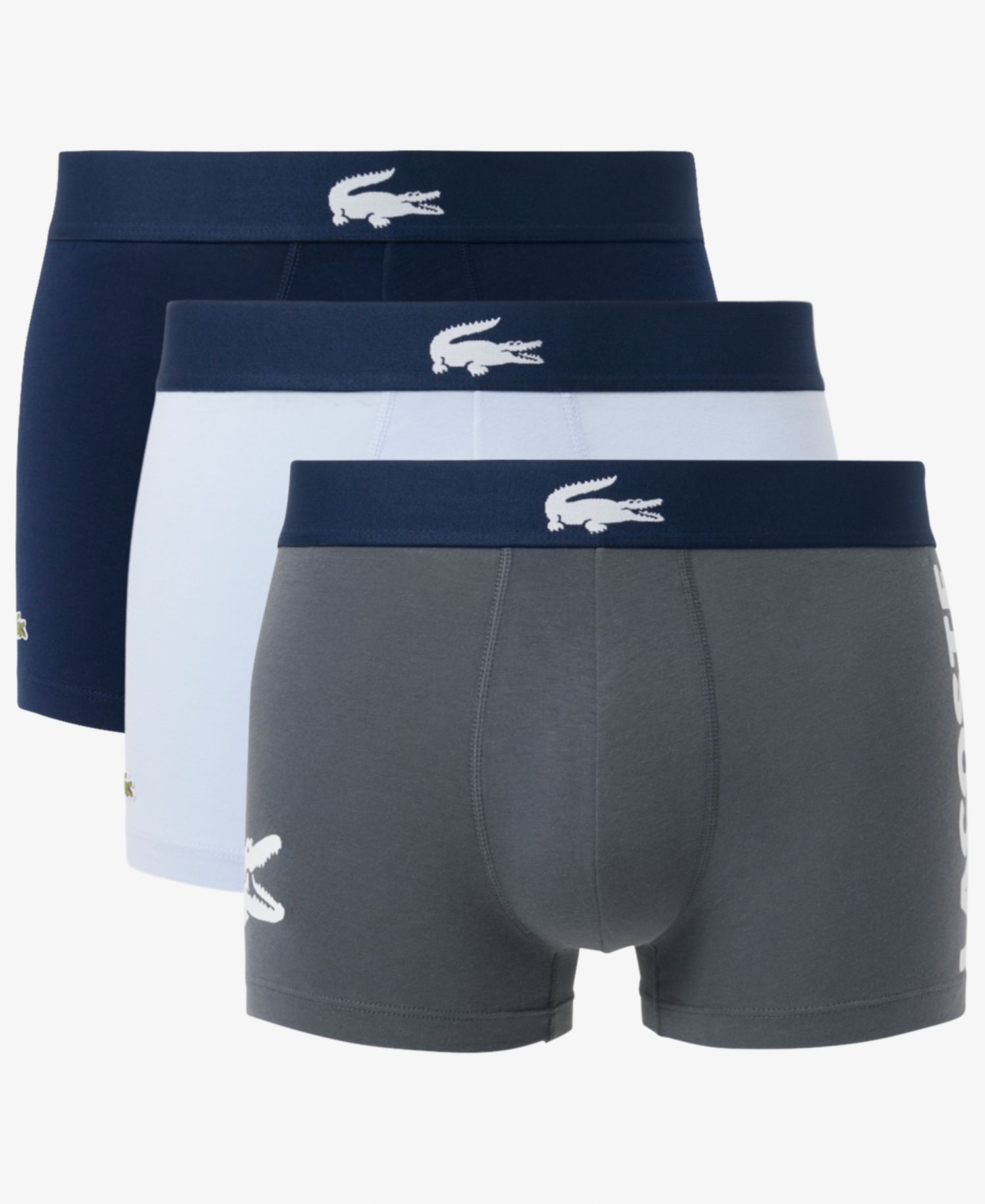 Men's Cotton Stretch Trunks, 3-Pack