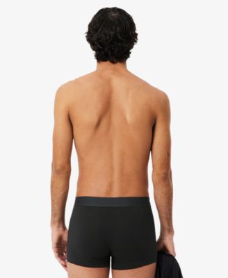 Men's Elastic Waistband Trunks, 3-Pack