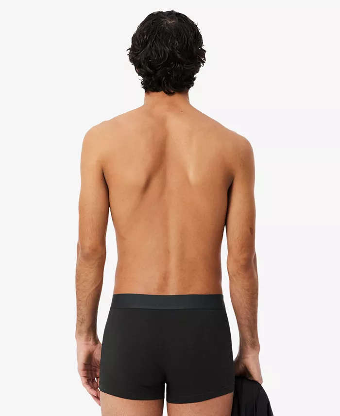Men's Elastic Waistband Trunks, 3-Pack - thumbnail 3
