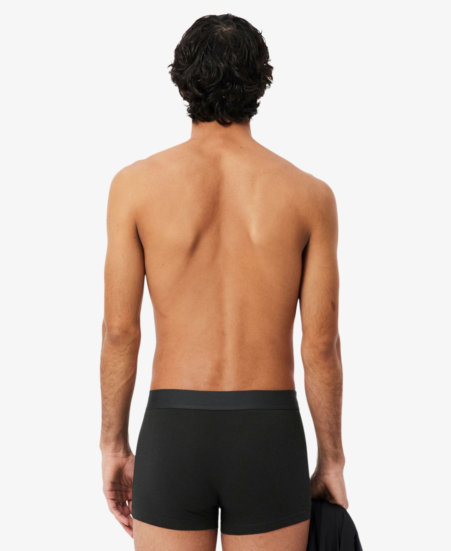 Men's Elastic Waistband Trunks, 3-Pack