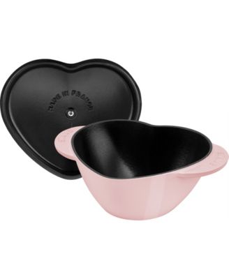 Enameled Cast Iron 1.75-Quart Heart Cocotte