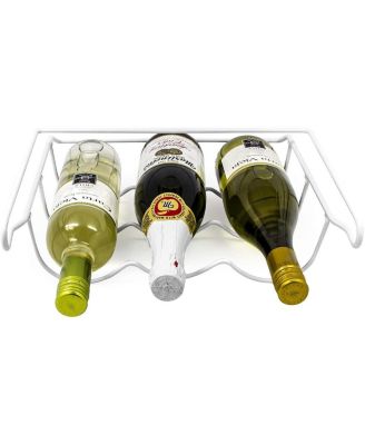 Fridge Wine Rack- Refrigerator Bottle Rack Holds 3 Bottles Wine