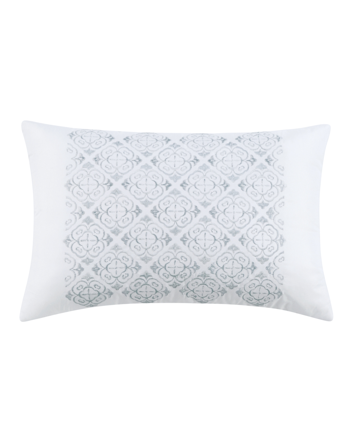 Enchante Accessories 14-Pc. Reversible Jacquard Microfiber Comforter Set, Queen, Created for Macy's