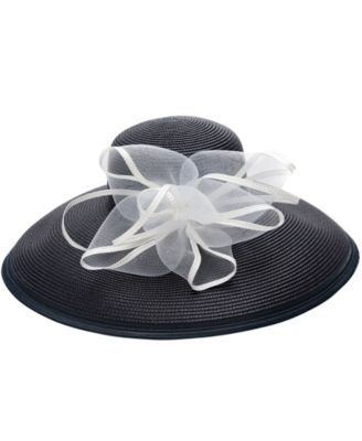 Extra Wide Brim Crinoline Hat