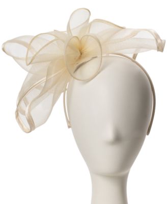 Crinoline Rosette Fascinator Hat