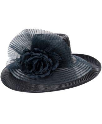 Sheer Brim Romantic Profile Hat