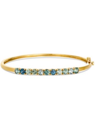 Sapphire (3 ct. t.w.) Bracelet in 14k Honey Gold
