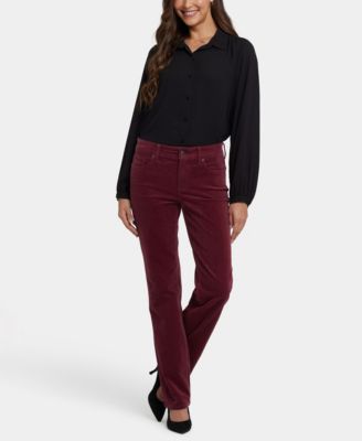 Women's Marilyn Straight Corduroy Pants