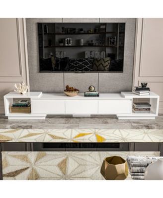 Extendable Media Console 65.4'' - 106.3'' W,TV Stand