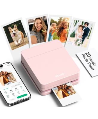 SWIFINT PP01 Smartphone Instant Photo Printer, Portable Mini Color Wireless Mobile Printer, Bluetooth-enabled for iOS and Android devices
