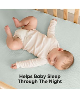 Lyra Muslin Crib Sheets for Boys, Girls, 2pk 52x28 Cotton Baby Crib Mattress Sheets Fitted, Soft, Breathable