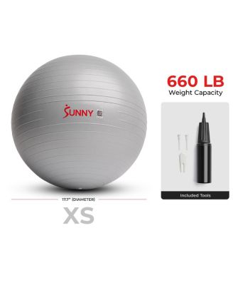 Premium Yoga Ball Extra Small 45CM Anti-Burst Exercise Ball with Pump