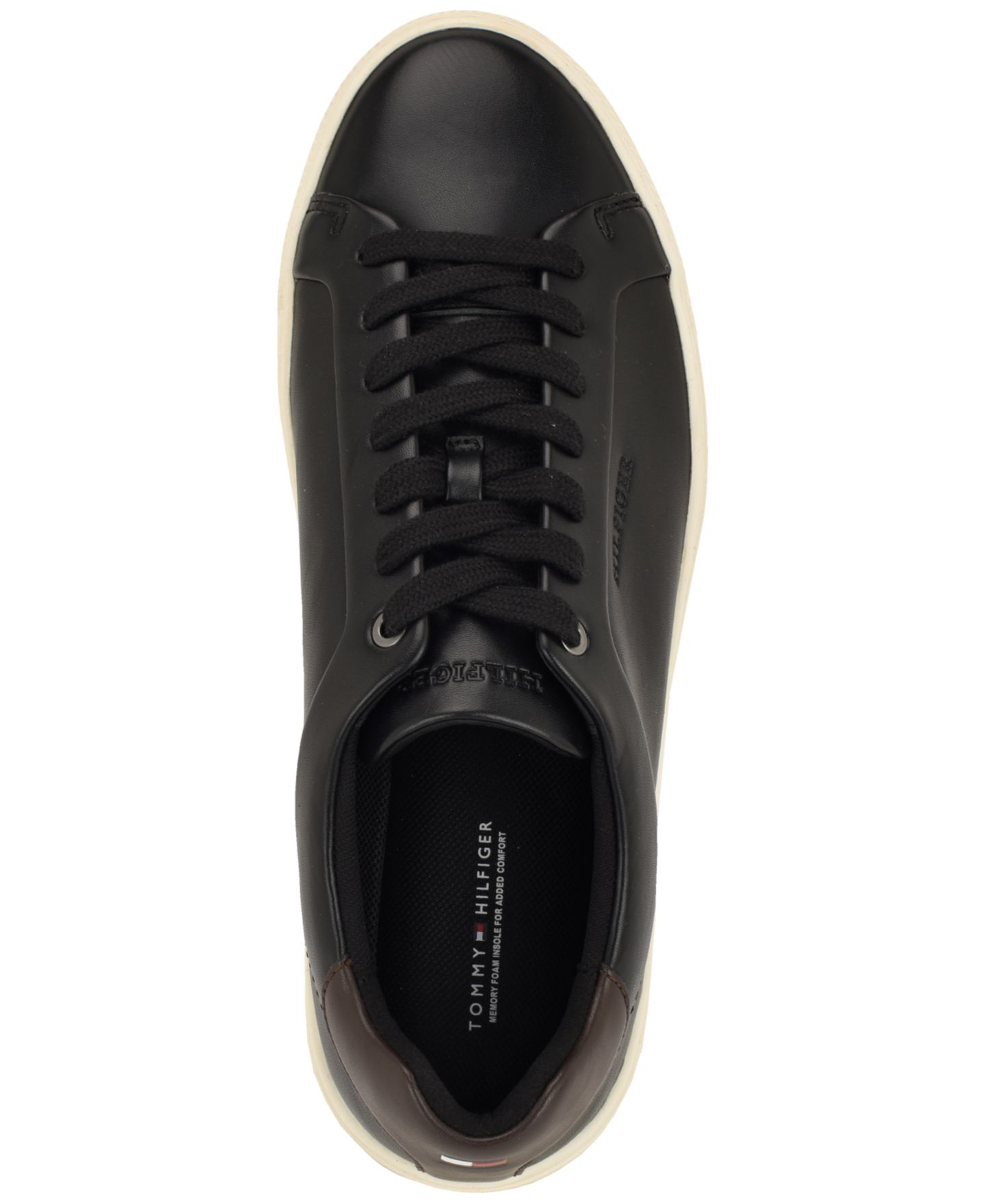 Мужские кроссовки Tommy Hilfiger Idris Fashion Athletic Lace-Up, цвет: Чёрный — фото 4