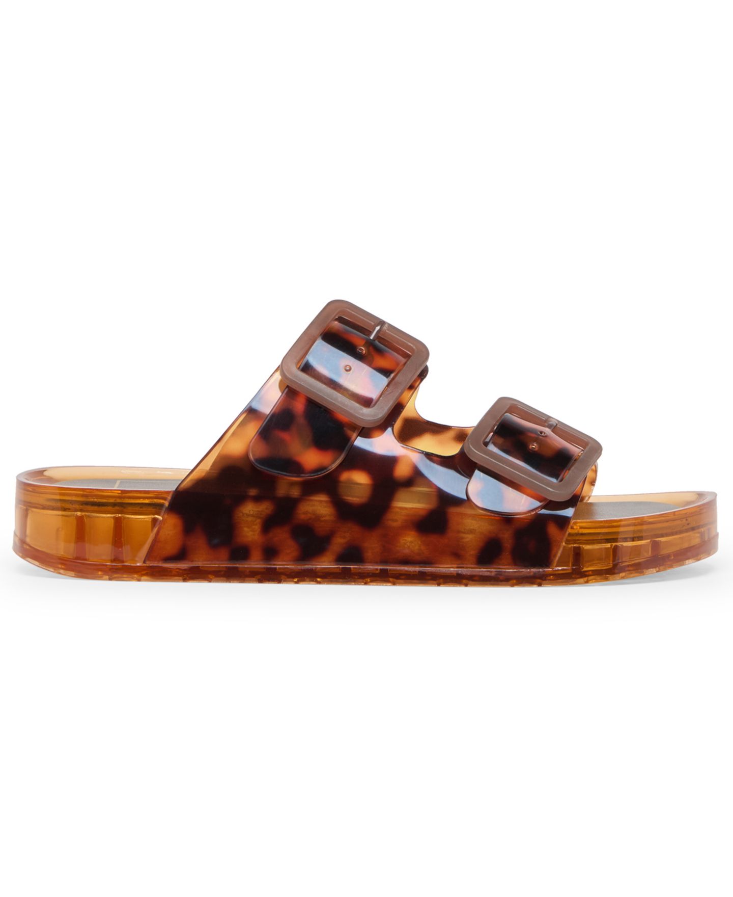 Женские сандалии Dolce Vita Julio Jelly Double-Band Jelly Footbed, цвет: Черепаховый — фото 2