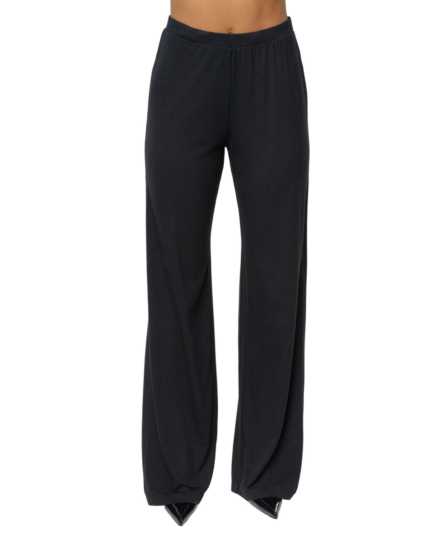 Женский комплект JLUXLABEL Winter Soiree Pant Set, цвет: Чёрный — фото 8
