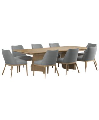 Loft 9-Pc. Wood Rectangle Dining Set