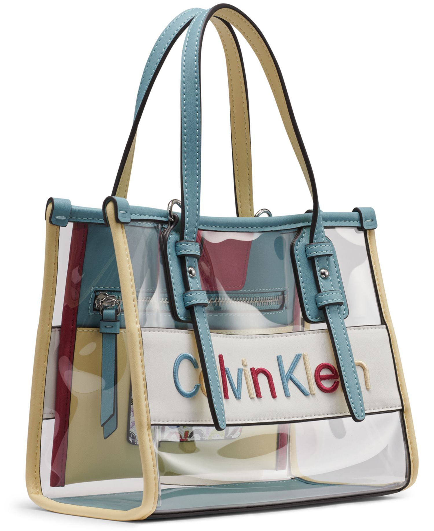 Modern Essentials Clear Crossbody with Web Strap