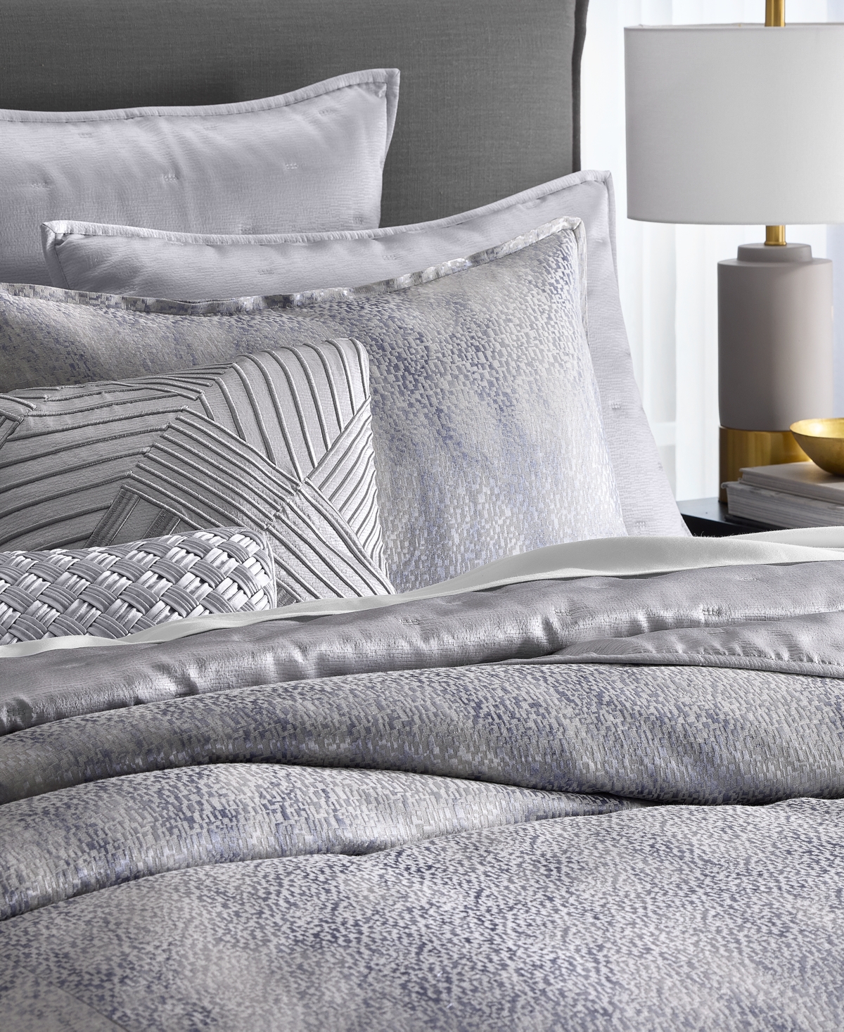 Hotel Collection Overlay Luxurious 3-Pc. Duvet Cover Set, Full/Queen, Macy's Exclusive