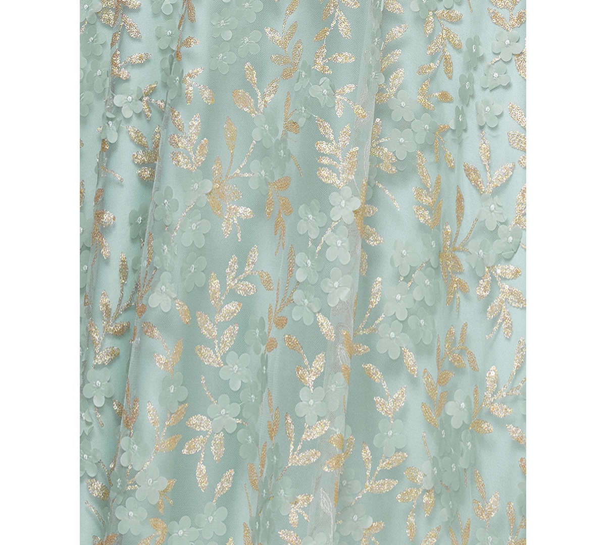 Xscape Plus Embellished 3D Flower Ball Gown