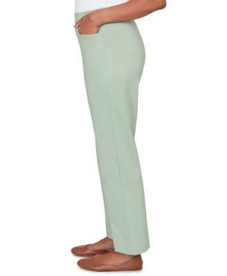 Petite Tailored Stretch Short Length Pants