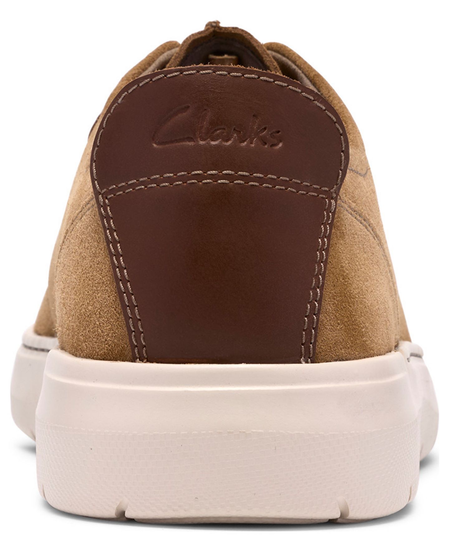 Мужские кроссовки Clarks Flexwell Tie Lace-Up, цвет: Серый замшевый — фото 8