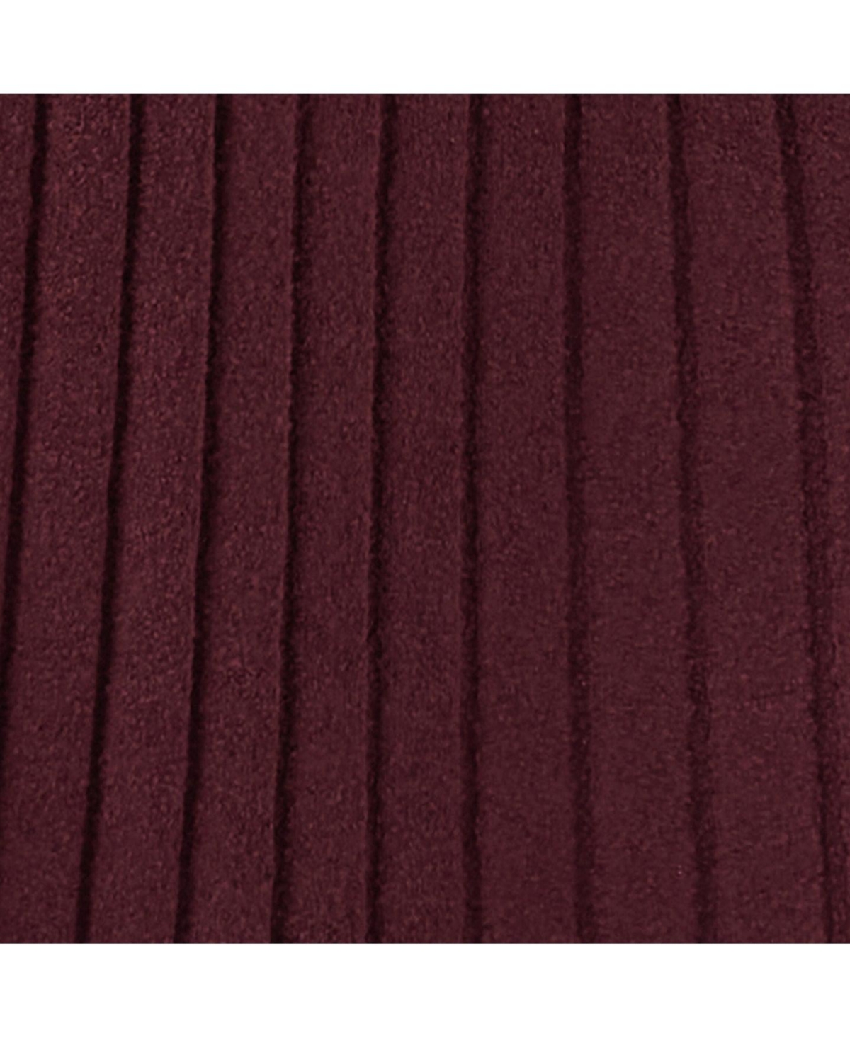 Ripe Maternity Charli Rib Knit Skirt Maroon