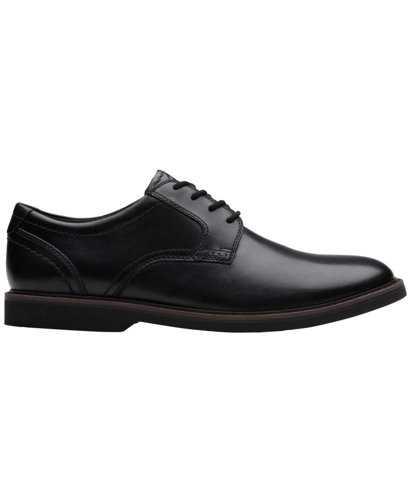 Мужские туфли Clarks Radcliff Lace-Up Low, цвет: Чёрный — фото 2