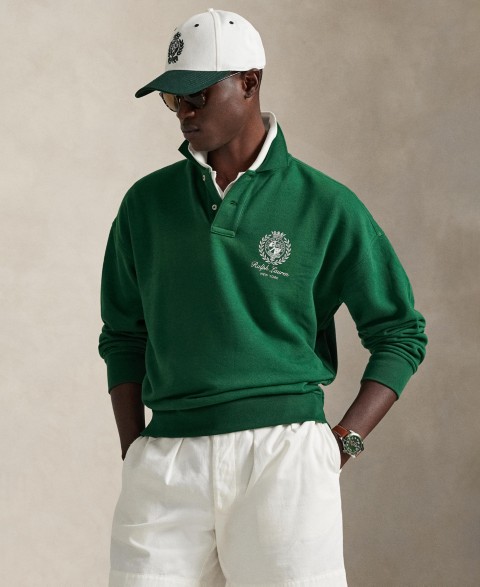 Мужские худи Polo Ralph Lauren Men's Relaxed-Fit Graphic Sweatshirt