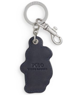 Men's Polo Bear Leather Key Fob