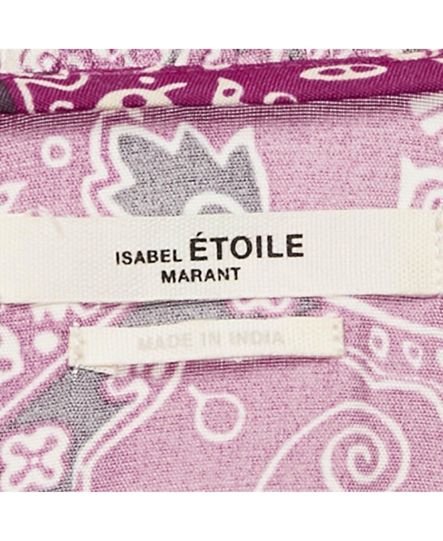 Women's Etoile Pink Printed Crepe Cescott Midi Dress