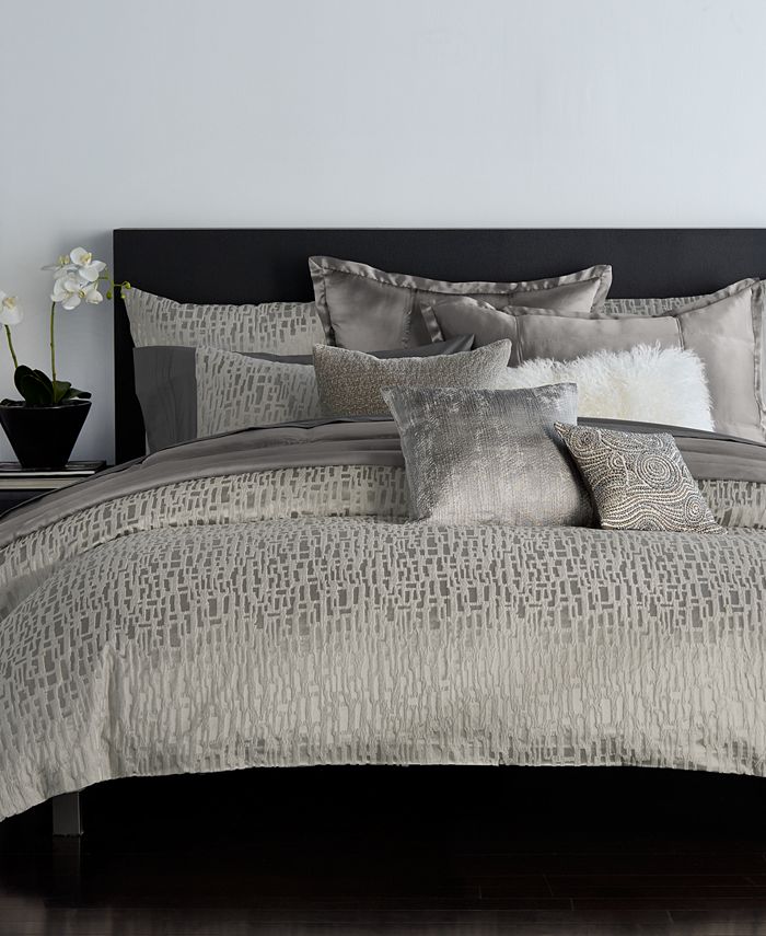 Donna Karan Home Fuse Bedding Collection & Reviews - Designer Bedding - Bed  & Bath - Macy's