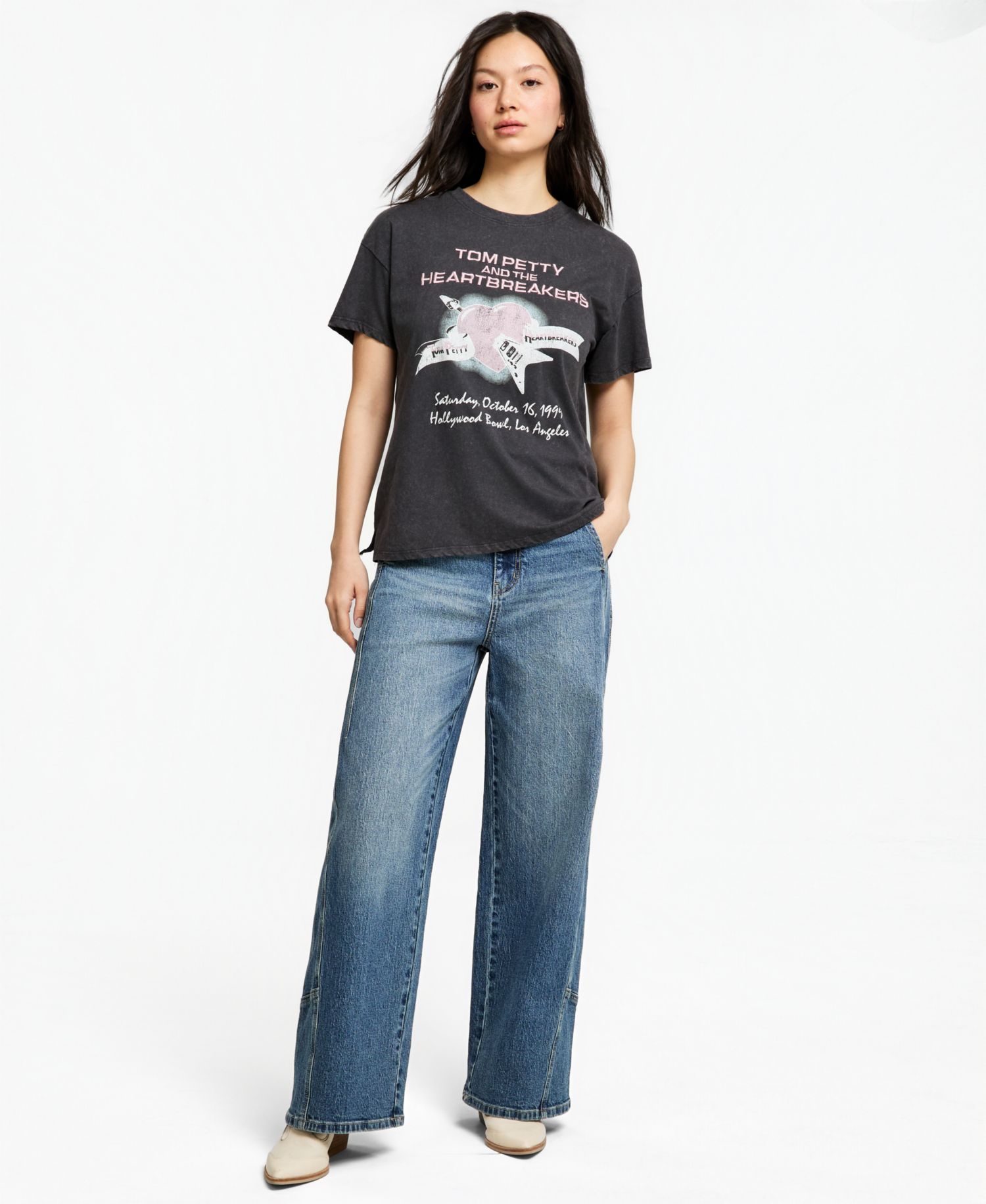 Women's Tom Petty Hollywood Bowl Graphic T-Shirt