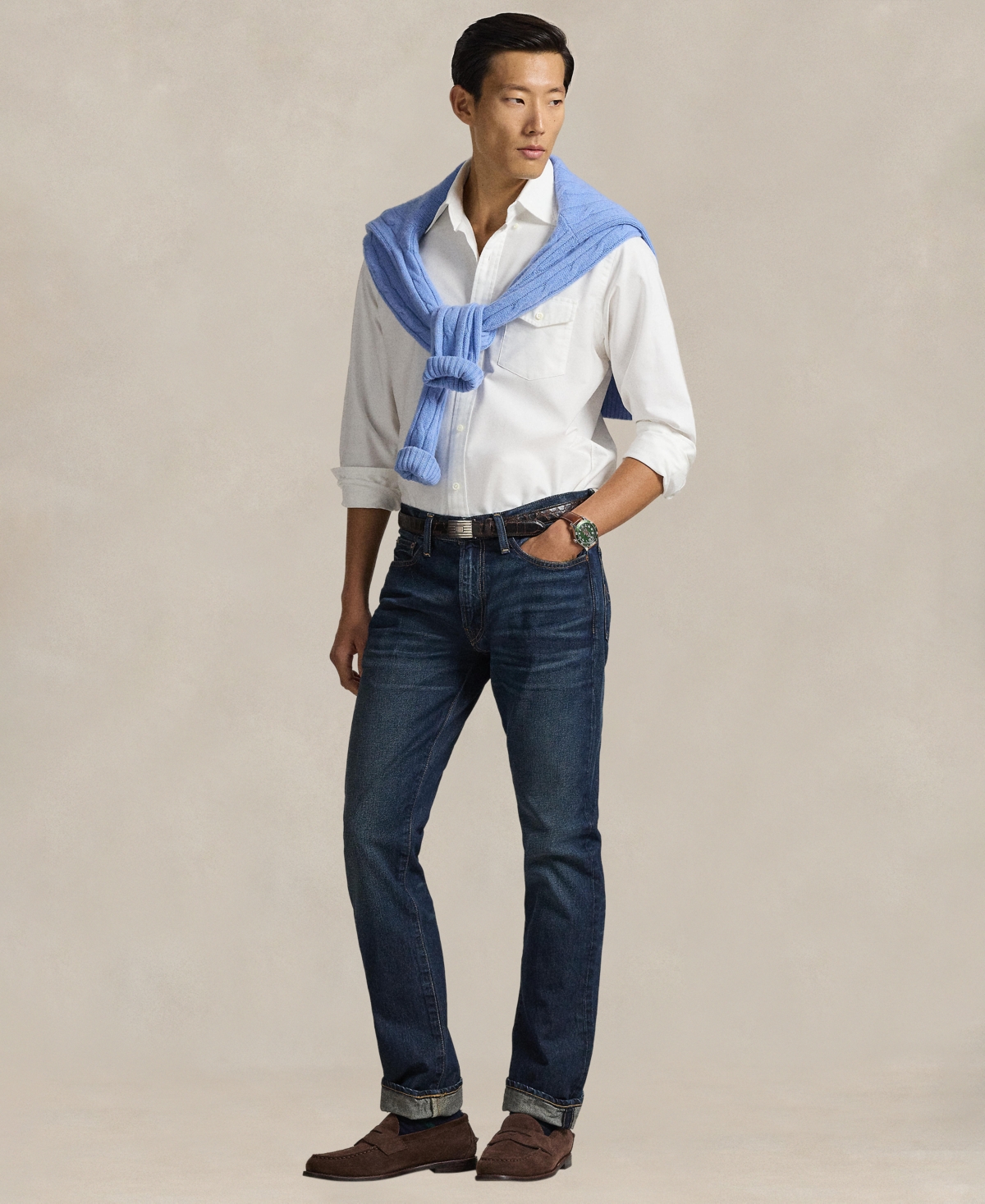 Polo Ralph Lauren Men's Varick Slim Straight Jeans