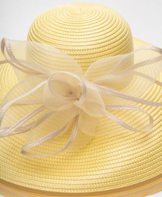 Extra Wide Brim Crinoline Hat