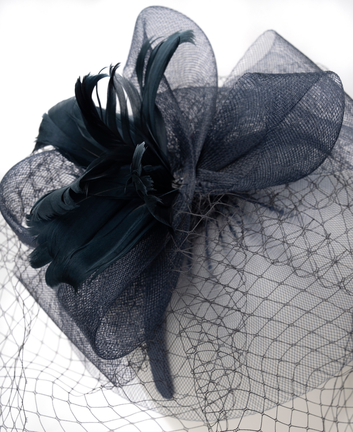 August Hats Multi Net Fascinator Hat