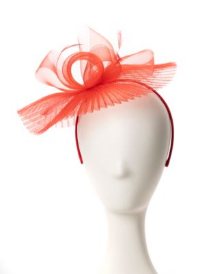 Feather Flower Net Fascinator Hat