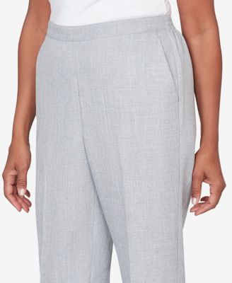 Petite Al Fresco Tailored Flat Front  Short Length Pants