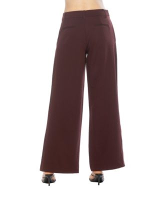 Women's Quinn Pleated Wide Leg Pants
