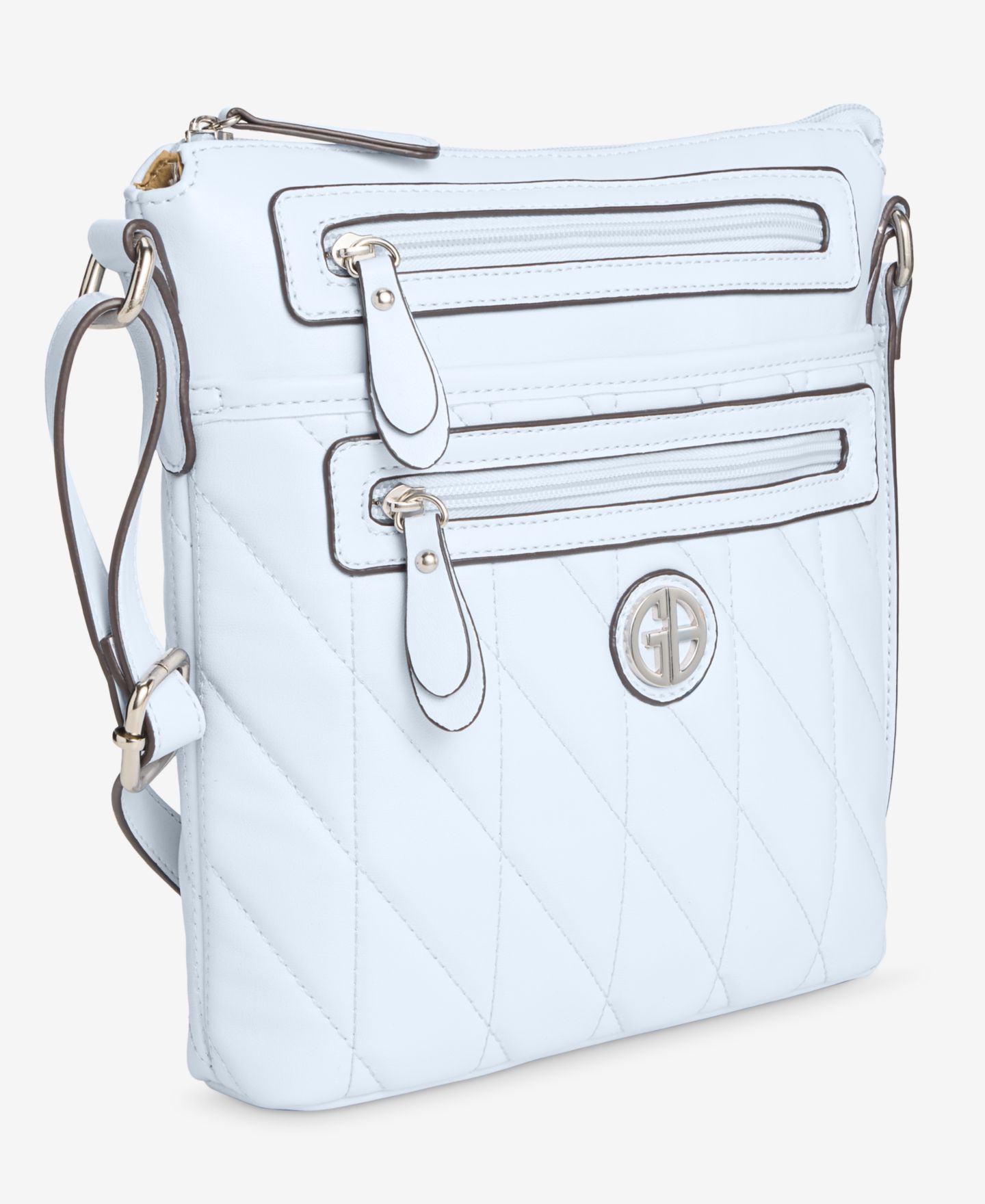 Женские сумки Giani Bernini Tilted Quilt N/S Crossbody, цвет: Ancient Water — фото 2