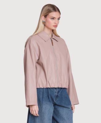 Women's Draped Zip Jacket