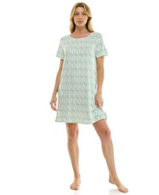 Women's Short-Sleeve Sleep Shirt