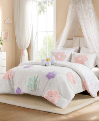 Intelligent Design Gracie Floral Reversible 4-Pc. Comforter Set, Full/Queen