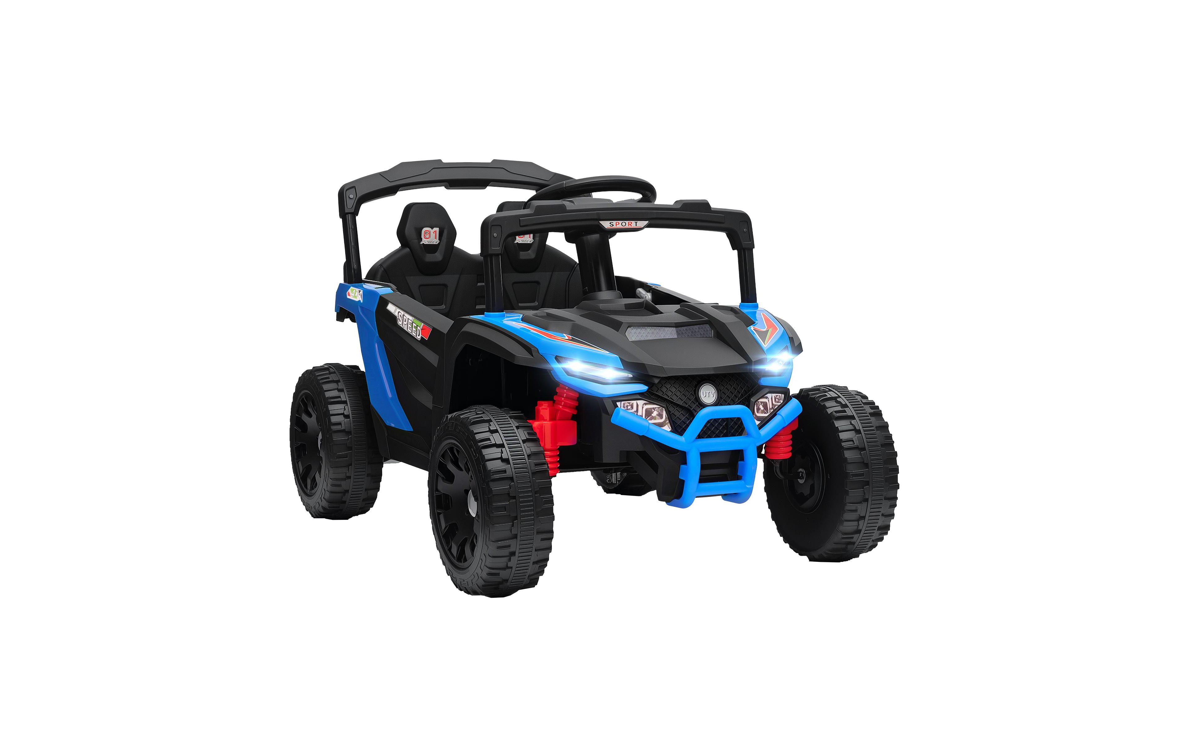 Qaba 12V Dual-Motor Kids Ride-On Truck with Remote Control, 1-Player, Ages 3-5