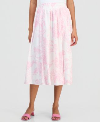 Women's Pull-On Midi Skirt