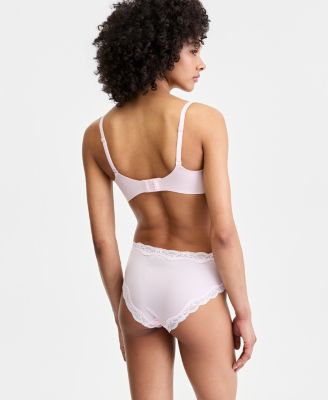 Women's Smoothing Tailored Push-Up Bra & Everyday Pretty Cheeky Hipster Underwear