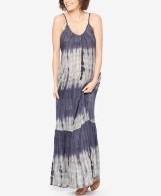 Wendy Bellissimo - Maternity Tie-Dye Maxi Dress