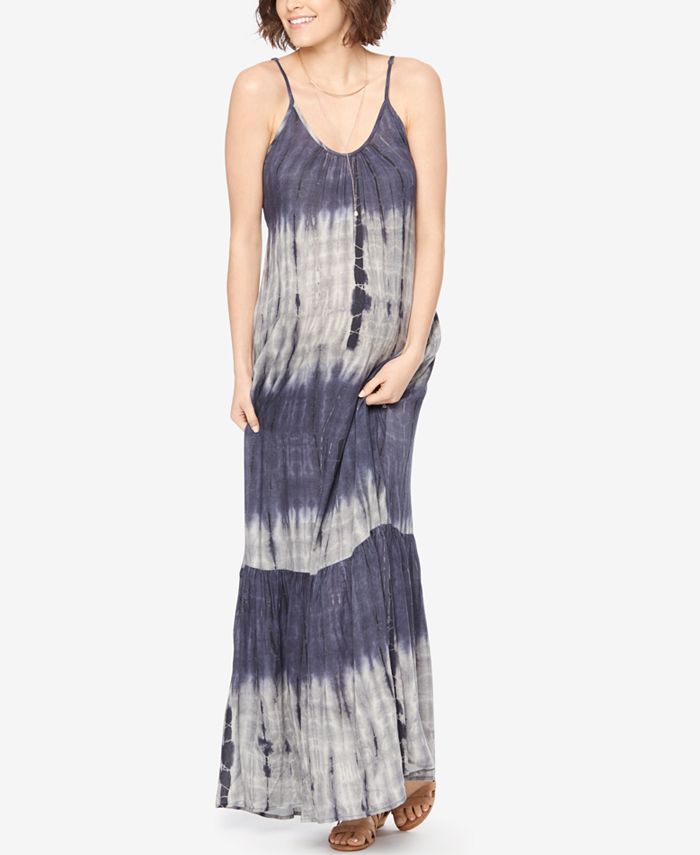 Wendy Bellissimo Maternity Tie Dye Maxi Dress Macy s